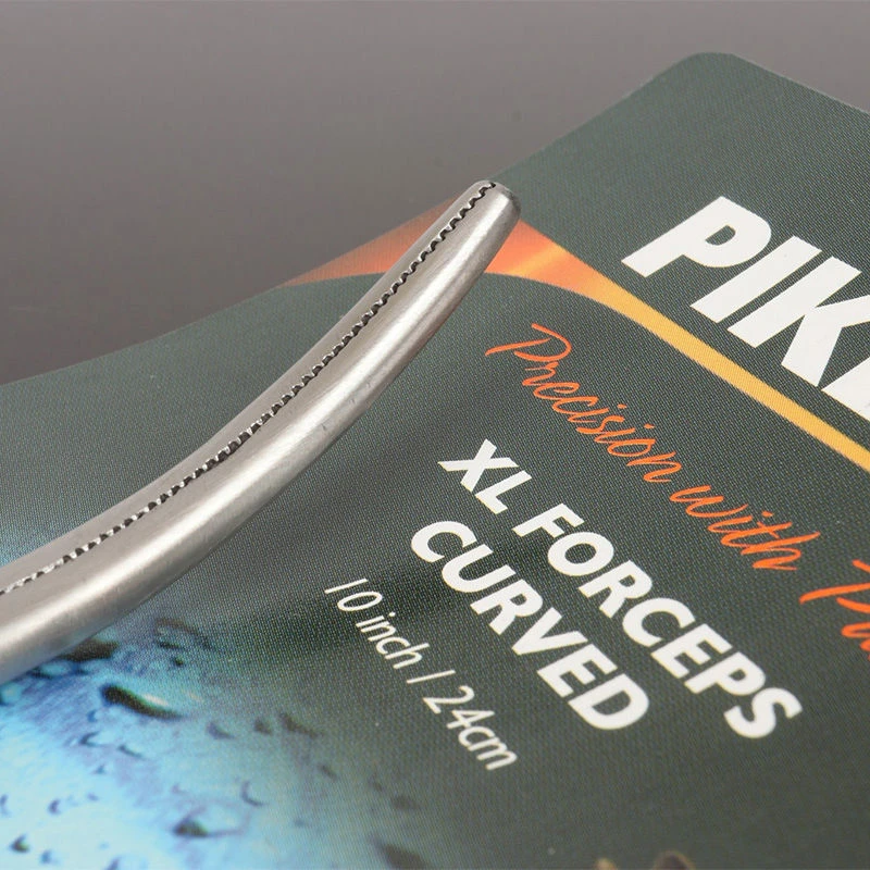 PikePro Forceps Curved 10inch